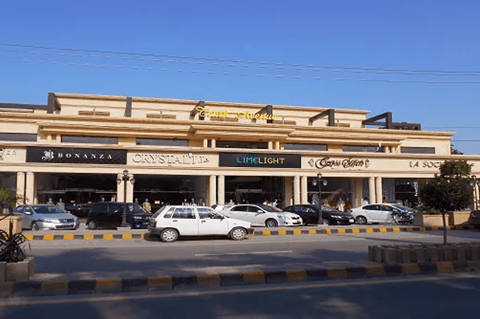 Food Street And M M Alam Road in Lahore